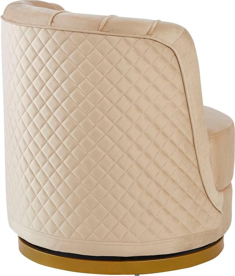 SalesFever Draaibare fauteuil Komfortabler Drehsessel mit Stil 360° draaifunctie - Foto 3