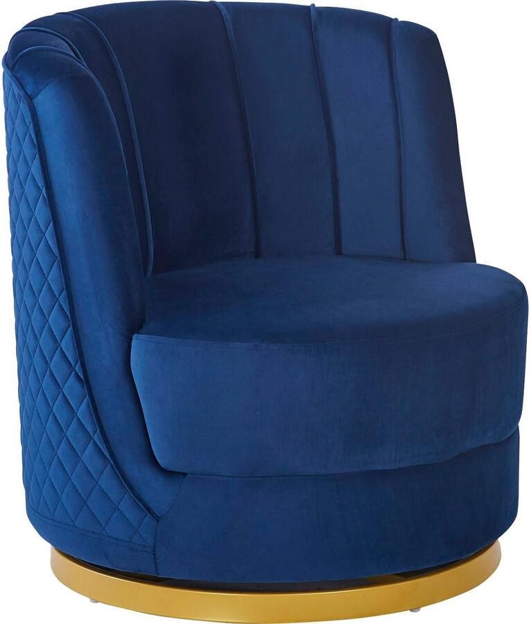 SalesFever Draaibare fauteuil Komfortabler Drehsessel mit Stil 360° draaifunctie - Foto 4