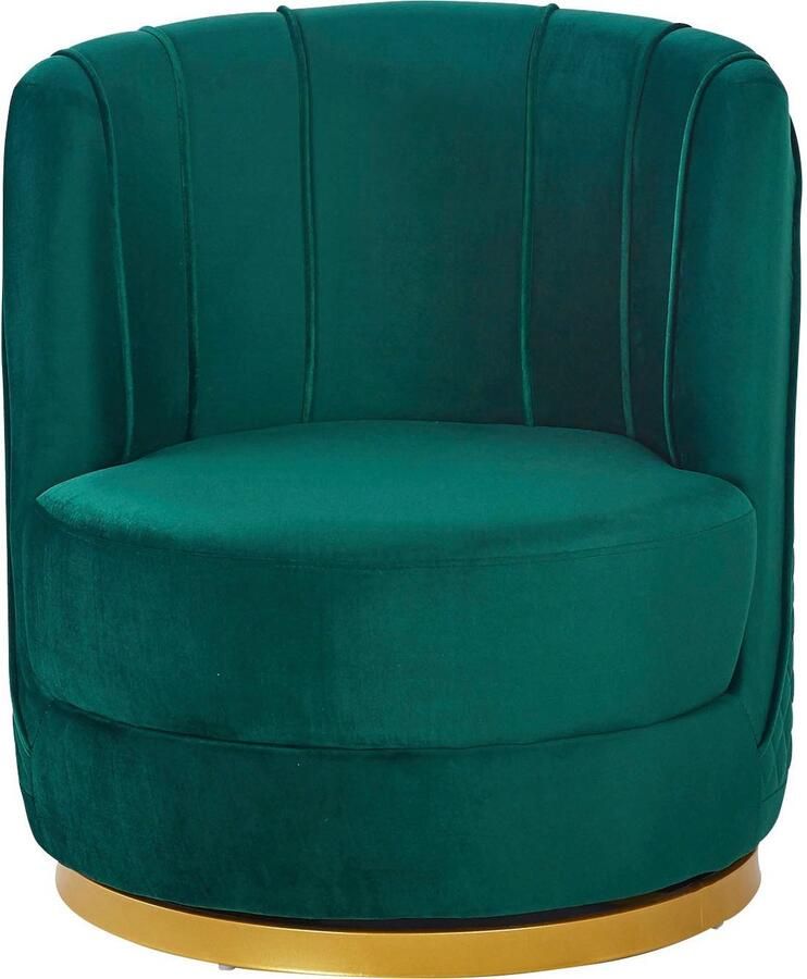 SalesFever Draaibare fauteuil Komfortabler Drehsessel mit Stil 360° draaifunctie - Foto 5