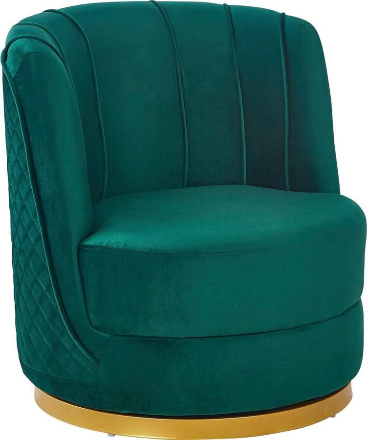 SalesFever Draaibare fauteuil Komfortabler Drehsessel mit Stil 360° draaifunctie - Foto 4