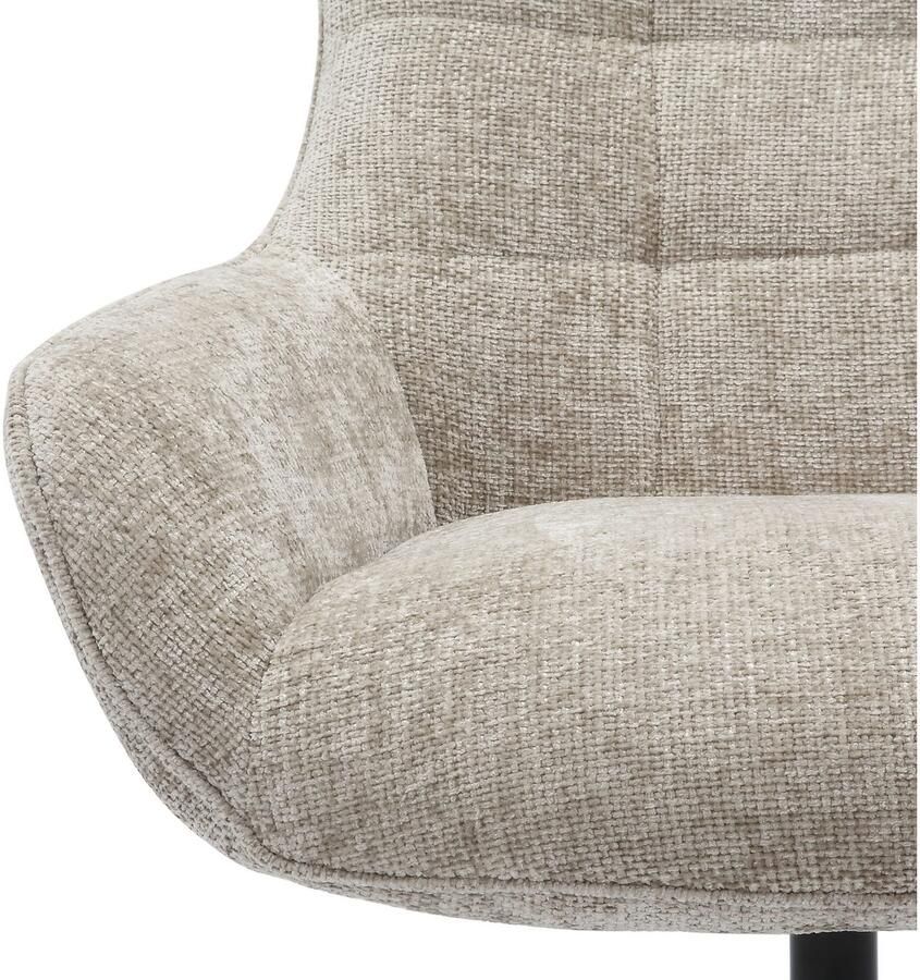 SalesFever Draaibare fauteuil Komfortabler Drehsessel zum Entspannen Zitvlak met pocketvering - Foto 3