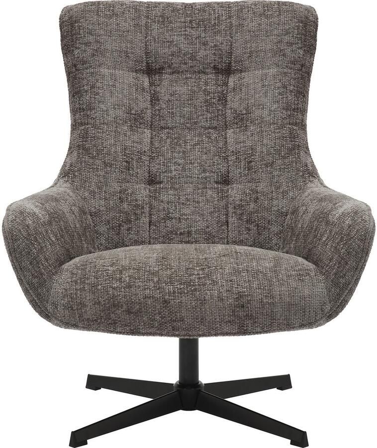 SalesFever Draaibare fauteuil Komfortabler Drehsessel zum Entspannen Zitvlak met pocketvering - Foto 4