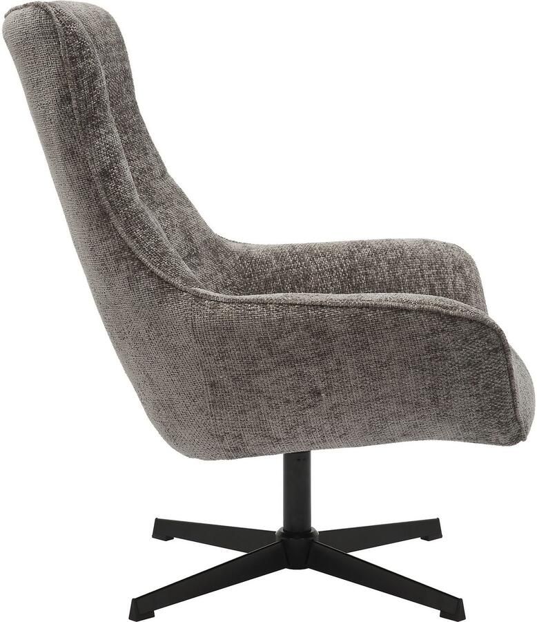 SalesFever Draaibare fauteuil Komfortabler Drehsessel zum Entspannen Zitvlak met pocketvering - Foto 3