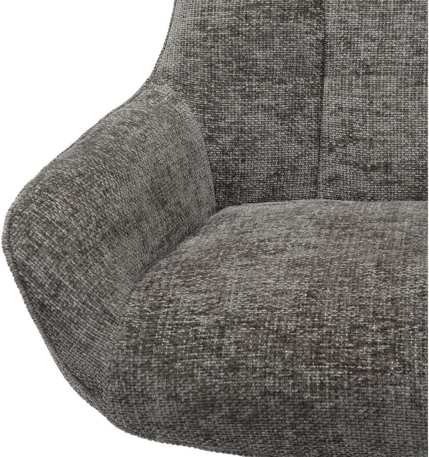 SalesFever Draaibare fauteuil Komfortabler Drehsessel zum Entspannen Zitvlak met pocketvering