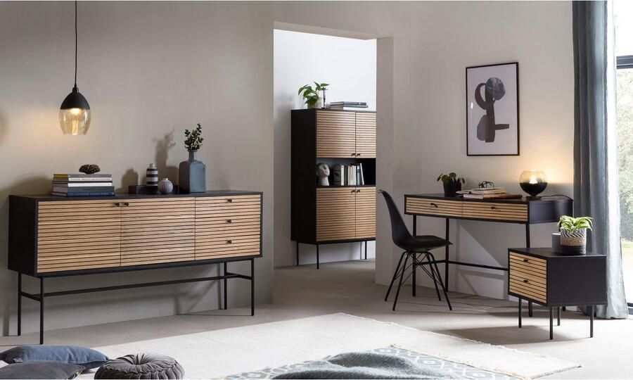 SalesFever Dressoir Torsby Chic Commode voor moderne woonomgevingen Scandi Design commode Scandinavische elegantie puur - Foto 14