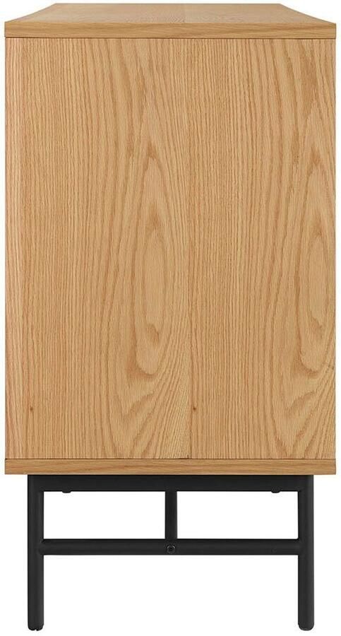 SalesFever Dressoir Visby Stilvolle Kommode für mehr Stauraum Commode eikenhoutfineer breedte 160 cm - Foto 6