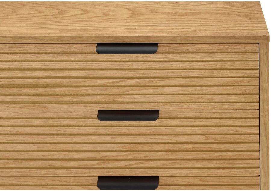 SalesFever Dressoir Visby Stilvolle Kommode für mehr Stauraum Commode eikenhoutfineer breedte 160 cm - Foto 2