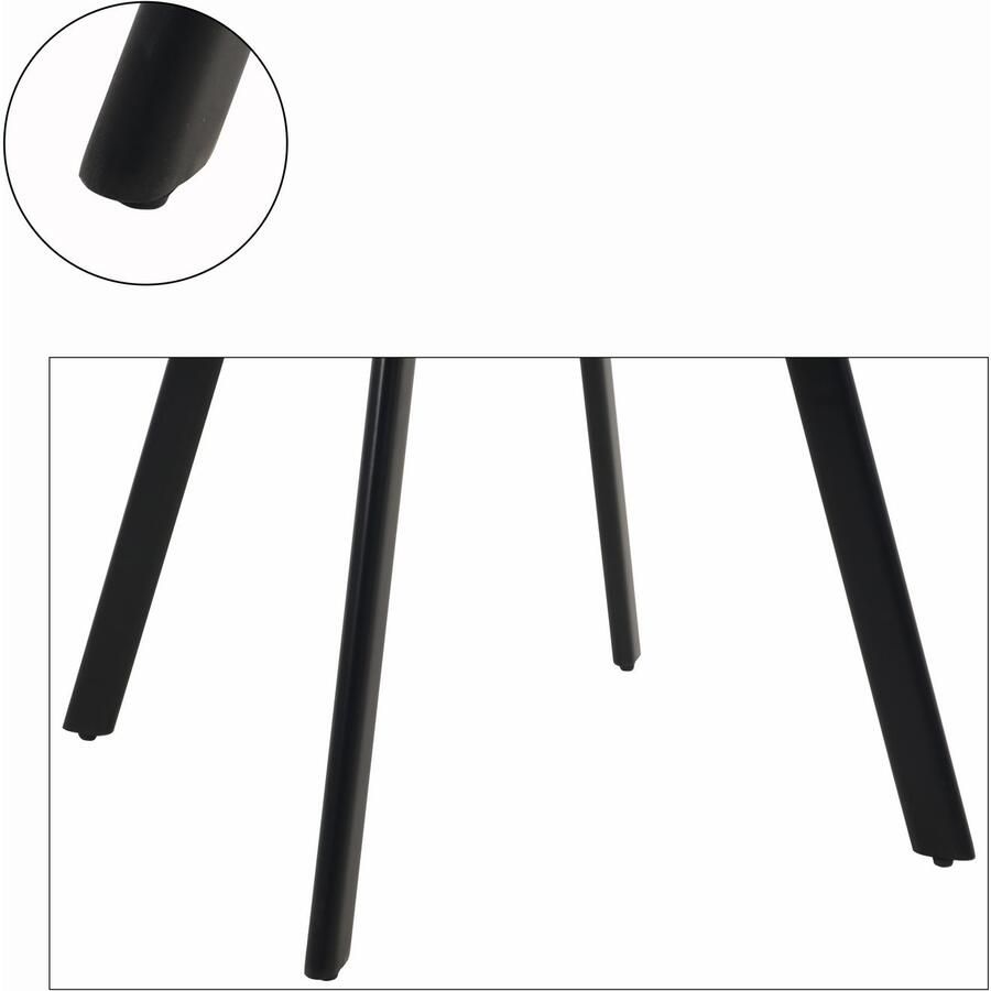 SalesFever Eethoek Essgruppe mit Stil Tafelblad behandeld met OSMO hardwasolie in zijdeglans afwerking (set 5-delig)