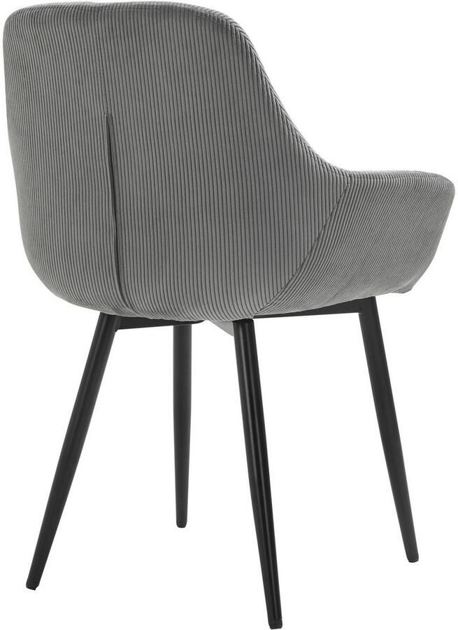 SalesFever Eethoek Elegante Essgruppe für stilvolles Speisen Massief hout geolied en tweevoudig gewaxt (set 5-delig) - Foto 3