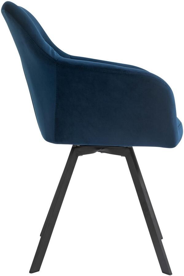 SalesFever Eethoek Essgruppe für stilvolles Speisen Stoelen met 360° draaiplateau tafelblad met echte boomrand (set 5-delig) - Foto 9