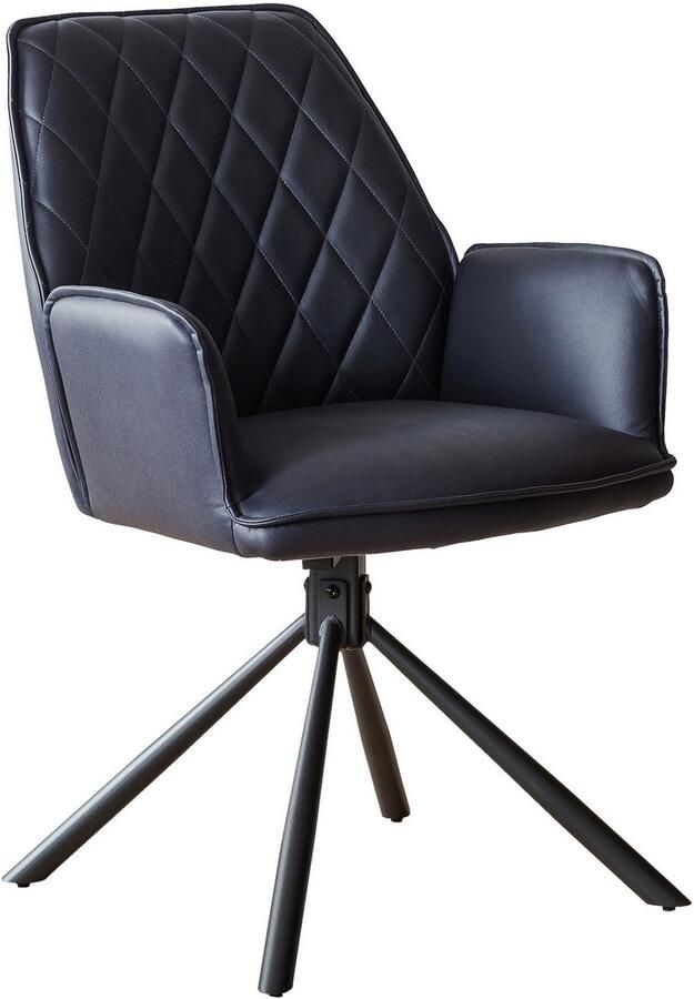 SalesFever Eethoek Essgruppe im stilvollen Design Stoelen met 360 graden draaiplateau onder de zitting (set 5-delig) - Foto 3