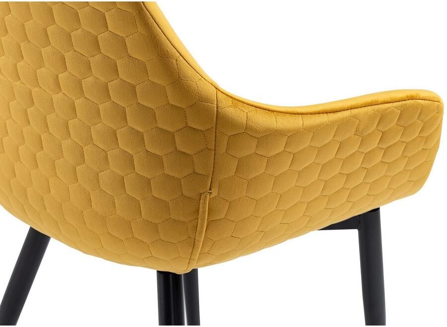 SalesFever Eethoek Esszimmerausstattung aus Holz und Metall Massief hout geolied en tweevoudig gewaxt (set 5-delig) - Foto 5