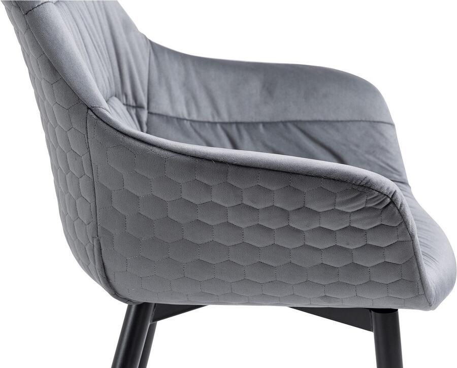 SalesFever Eethoek Esszimmerausstattung aus Holz und Metall Massief hout geolied en tweevoudig gewaxt (set 5-delig) - Foto 4