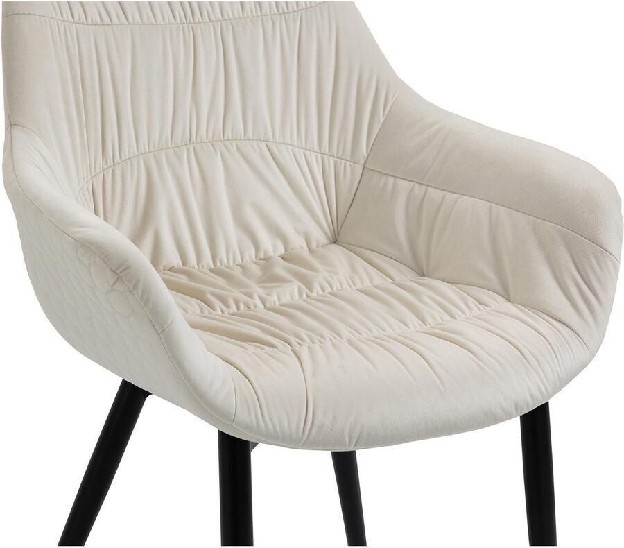 SalesFever Eethoek Esszimmerausstattung aus Holz und Metall Massief hout geolied en tweevoudig gewaxt (set 5-delig) - Foto 3