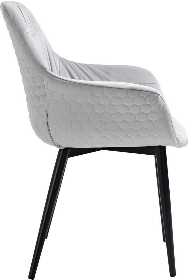 SalesFever Eethoek Esszimmerausstattung aus Holz und Metall Massief hout geolied en tweevoudig gewaxt (set 5-delig) - Foto 11