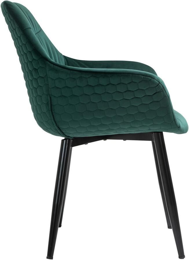 SalesFever Eethoek Esszimmerausstattung aus Holz und Metall Massief hout geolied en tweevoudig gewaxt (set 5-delig) - Foto 6