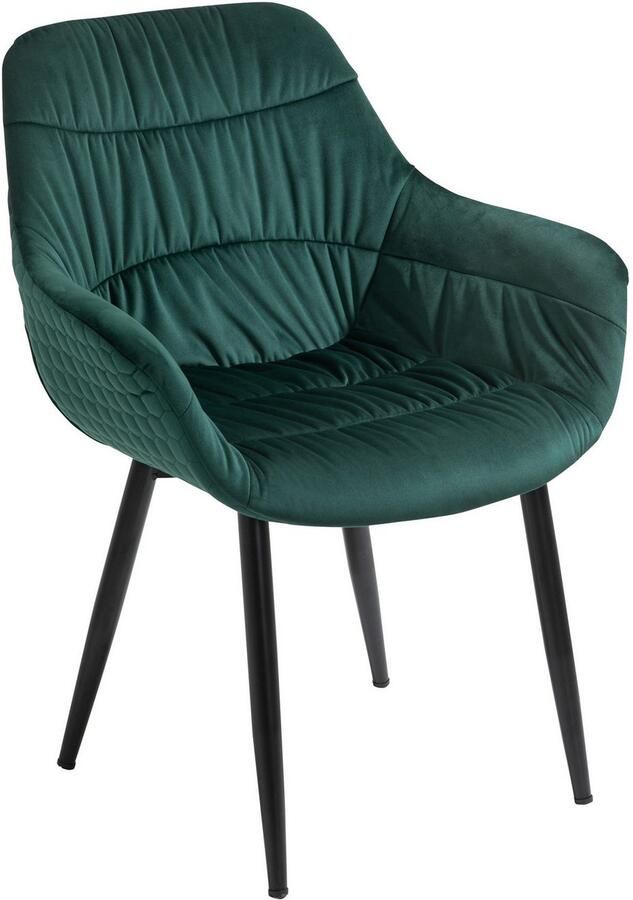 SalesFever Eethoek Esszimmerausstattung aus Holz und Metall Massief hout geolied en tweevoudig gewaxt (set 5-delig) - Foto 9