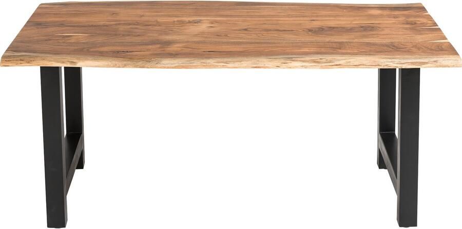 SalesFever Eethoek Elegante Essgruppe für stilvolles Speisen Massief hout geolied en tweevoudig gewaxt (set 5-delig) - Foto 13