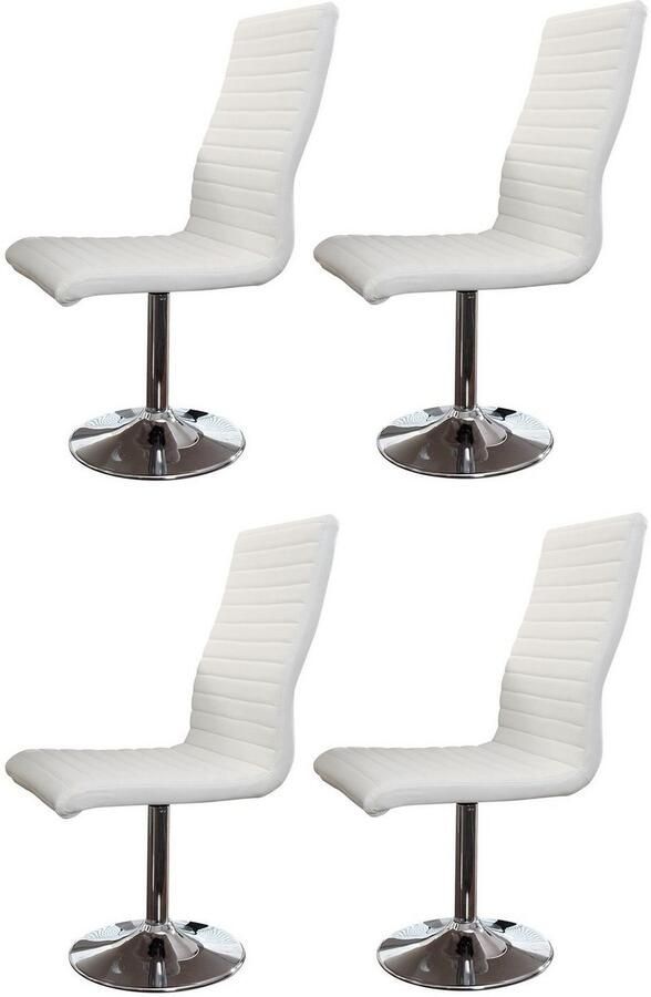 SalesFever Eethoek Luton Stilvolle Essgruppe bestaand uit 4 draaistoelen en een 180 cm brede tafel (set 5-delig) - Foto 7