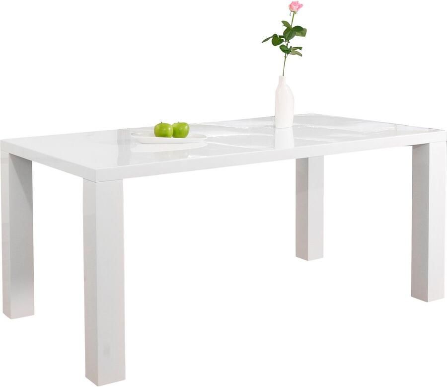 SalesFever Eethoek Luton Stilvolle Essgruppe bestaand uit 4 draaistoelen en een 180 cm brede tafel (set 5-delig)