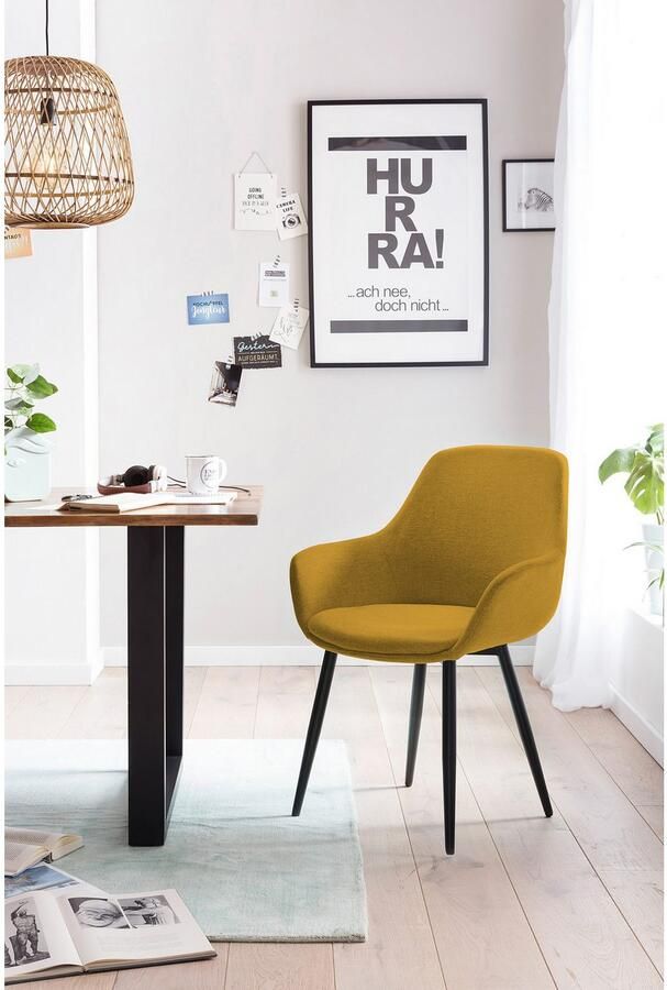 SalesFever Eethoek Stilvolle Essgruppe für Ihr Zuhause Tafelblad behandeld met OSMO hardwasolie in zijdeglans afwerking (set 5-delig) - Foto 9