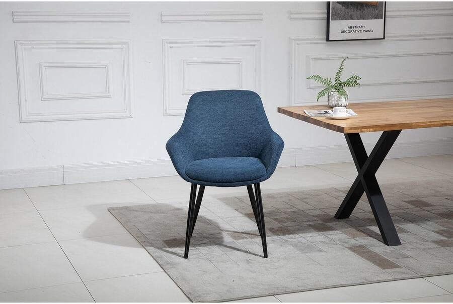 SalesFever Eethoek Stilvolle Essgruppe für Ihr Zuhause Tafelblad behandeld met OSMO hardwasolie in zijdeglans afwerking (set 5-delig) - Foto 10