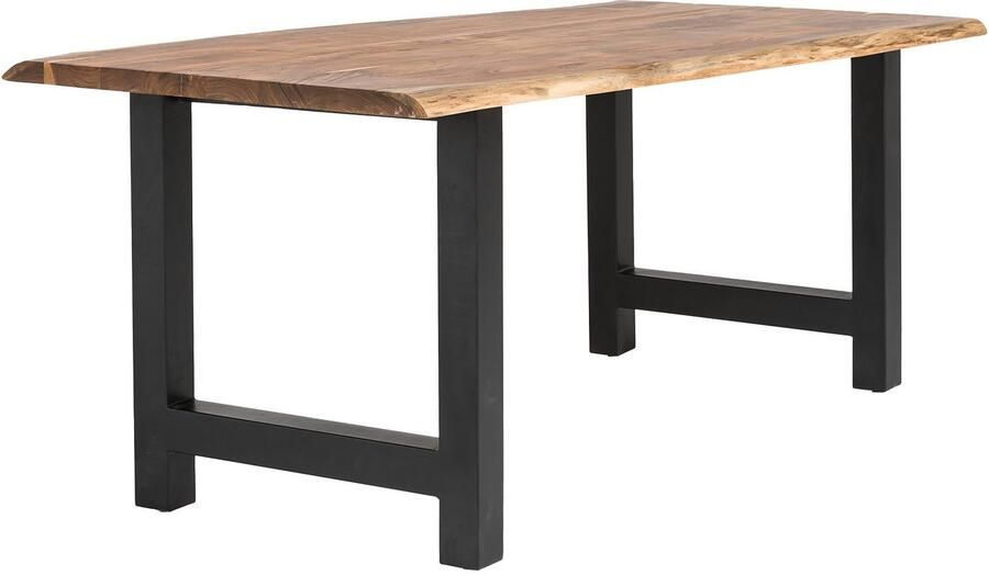 SalesFever Eethoek Elegante Essgruppe für stilvolles Speisen Massief hout geolied en tweevoudig gewaxt (set 5-delig) - Foto 15