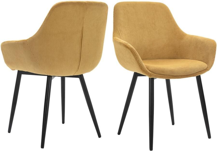 SalesFever Eethoek Elegante Essgruppe für stilvolles Speisen Massief hout geolied en tweevoudig gewaxt (set 5-delig) - Foto 7