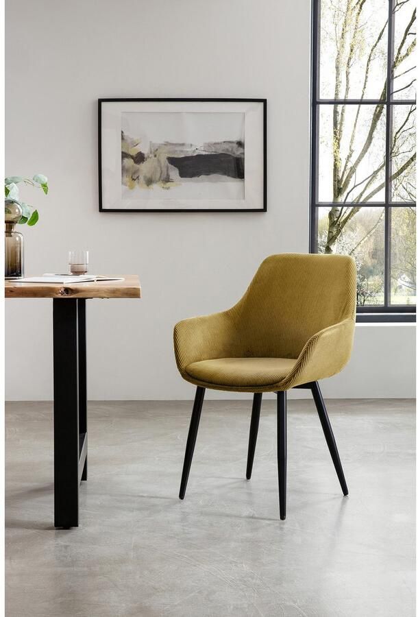 SalesFever Eethoek Elegante Essgruppe für stilvolles Speisen Massief hout geolied en tweevoudig gewaxt (set 5-delig) - Foto 10