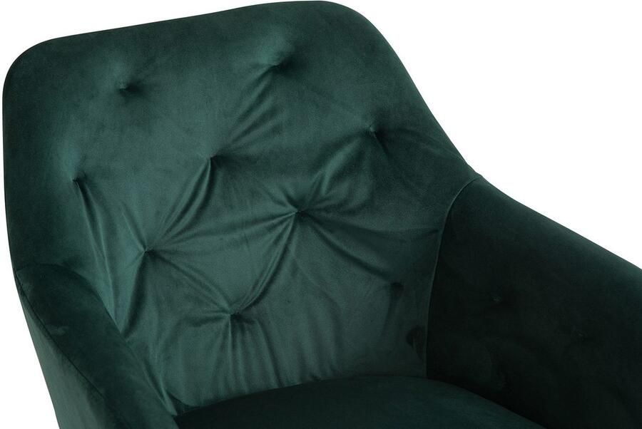 SalesFever Eethoek Stilvolle Essgruppe Stoelen met 360° draaiplateau onder de zitting met echte boomrand (set 5-delig) - Foto 9