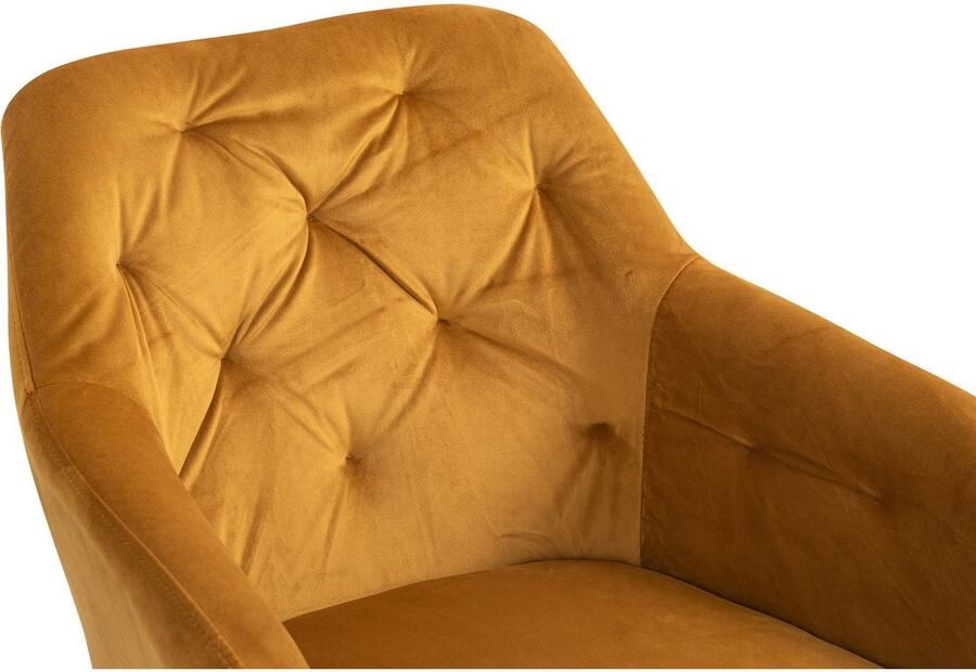 SalesFever Eethoek Stilvolle Essgruppe Stoelen met 360° draaiplateau onder de zitting met echte boomrand (set 5-delig) - Foto 7