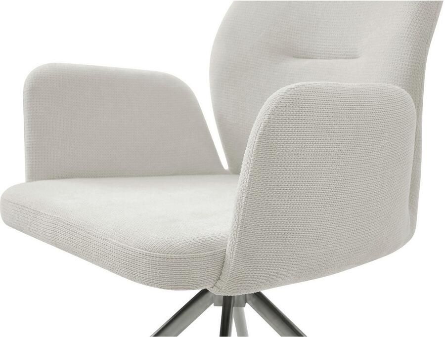 SalesFever Eethoek Stilvolle Essgruppe Tafelblad behandeld met OSMO hardwasolie in zijdeglans afwerking (set 5-delig) - Foto 3