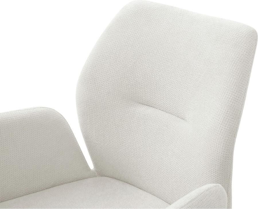 SalesFever Eethoek Stilvolle Essgruppe Tafelblad behandeld met OSMO hardwasolie in zijdeglans afwerking (set 5-delig) - Foto 2