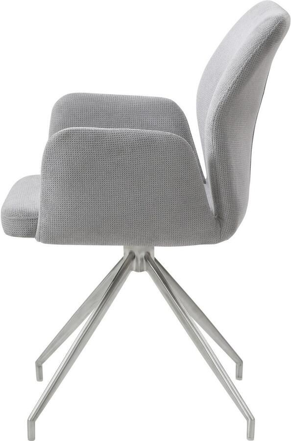 SalesFever Eethoek Stilvolle Essgruppe Tafelblad behandeld met OSMO hardwasolie in zijdeglans afwerking (set 5-delig) - Foto 6