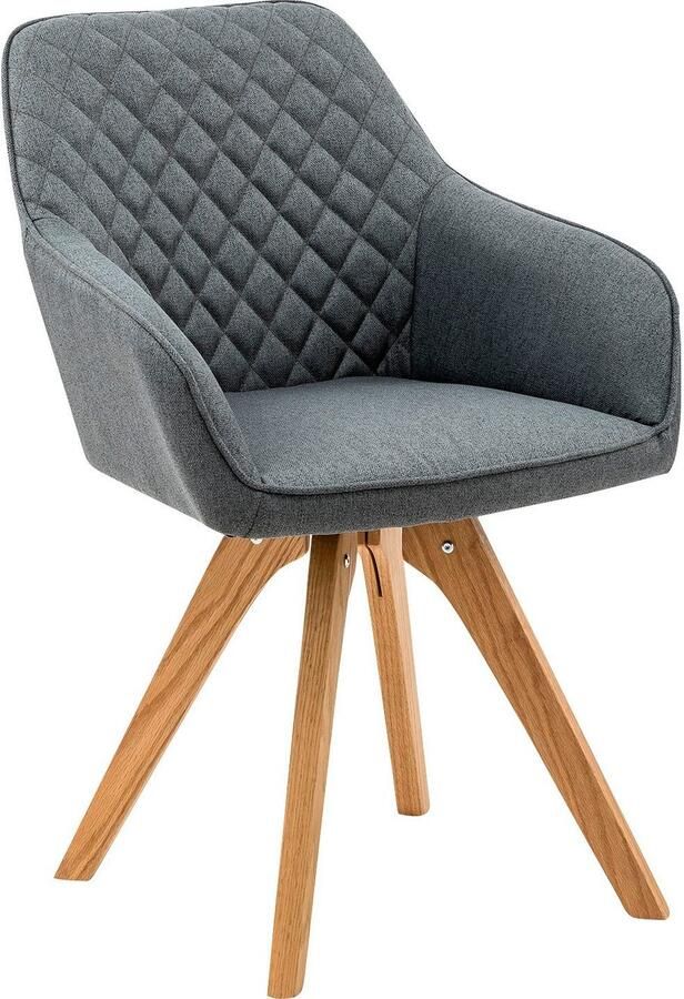 SalesFever Eethoek Växjö Familienfreundliche Essgruppe bestaand uit 4 moderne beklede stoelen en een 180 cm brede tafel (set 5-delig)
