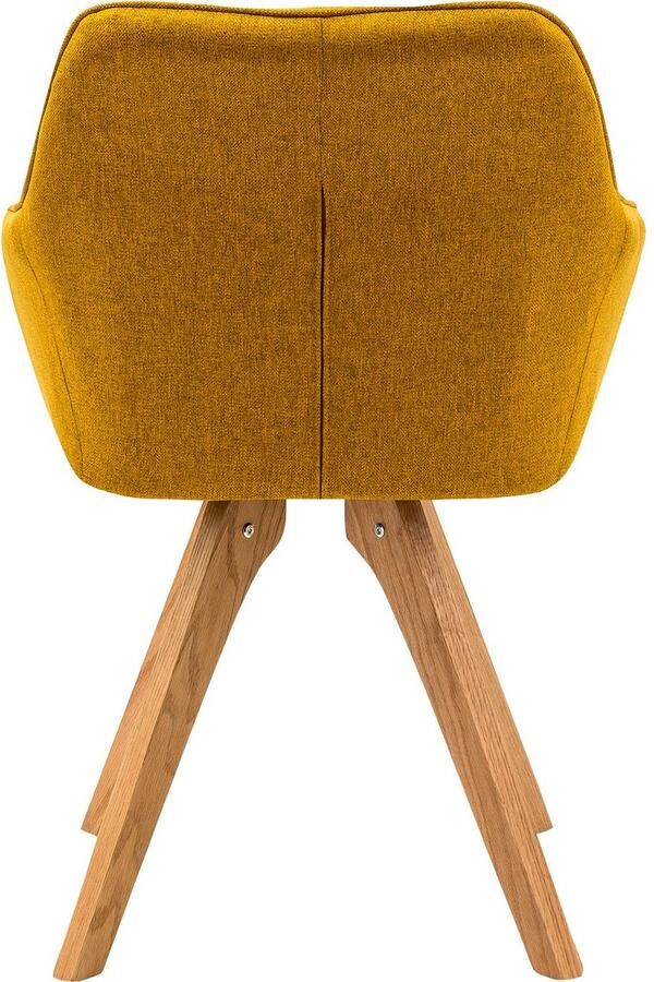 SalesFever Eethoek Växjö Familienfreundliche Essgruppe bestaand uit 4 moderne beklede stoelen en een 180 cm brede tafel (set 5-delig) - Foto 7