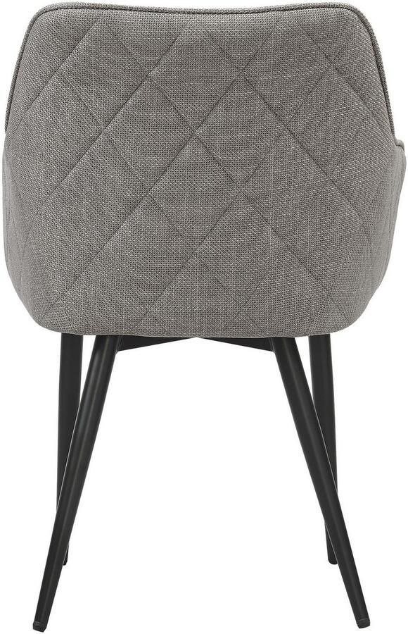 SalesFever Eetkamerstoel Boston Der Stuhl für Ihr Esszimmer met diamantvormig stiksel aan de achterkant - Foto 5