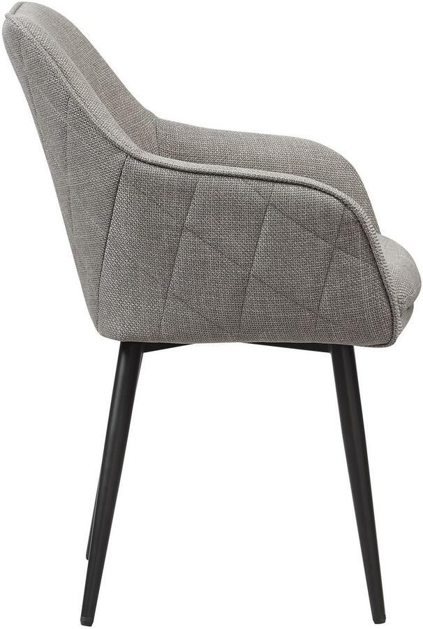 SalesFever Eetkamerstoel Boston Der Stuhl für Ihr Esszimmer met diamantvormig stiksel aan de achterkant - Foto 3