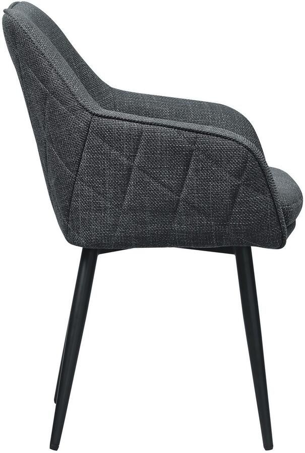 SalesFever Eetkamerstoel Boston Der Stuhl für Ihr Esszimmer met diamantvormig stiksel aan de achterkant - Foto 5