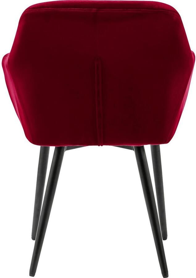 SalesFever Eetkamerstoel Coventry Komfortabler Polstertuhl im eleganten Stil met knoopstiksels - Foto 4