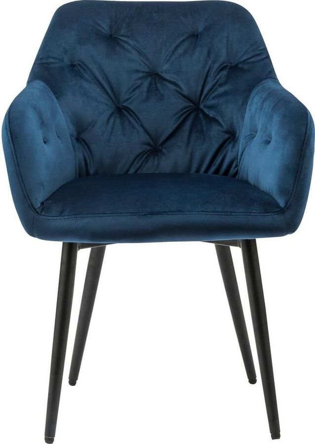 SalesFever Eetkamerstoel Coventry Komfortabler Polstertuhl im eleganten Stil met knoopstiksels - Foto 4