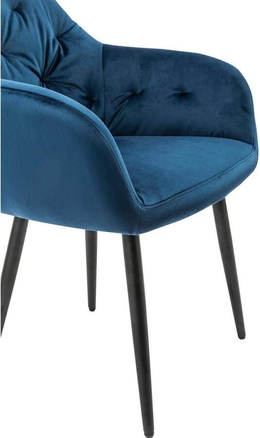 SalesFever Eetkamerstoel Coventry Komfortabler Polstertuhl im eleganten Stil met knoopstiksels - Foto 7