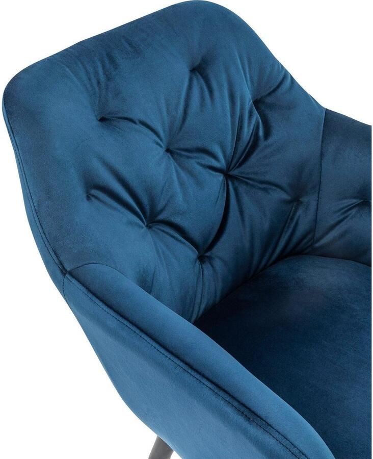 SalesFever Eetkamerstoel Coventry Komfortabler Polstertuhl im eleganten Stil met knoopstiksels