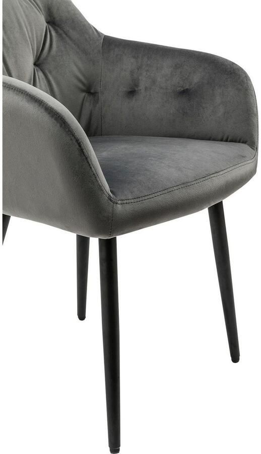 SalesFever Eetkamerstoel Coventry Komfortabler Polstertuhl im eleganten Stil met knoopstiksels - Foto 7