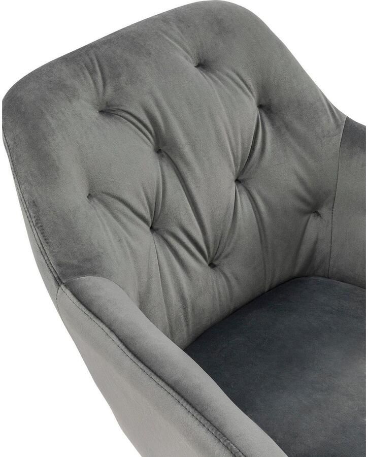 SalesFever Eetkamerstoel Coventry Komfortabler Polstertuhl im eleganten Stil met knoopstiksels