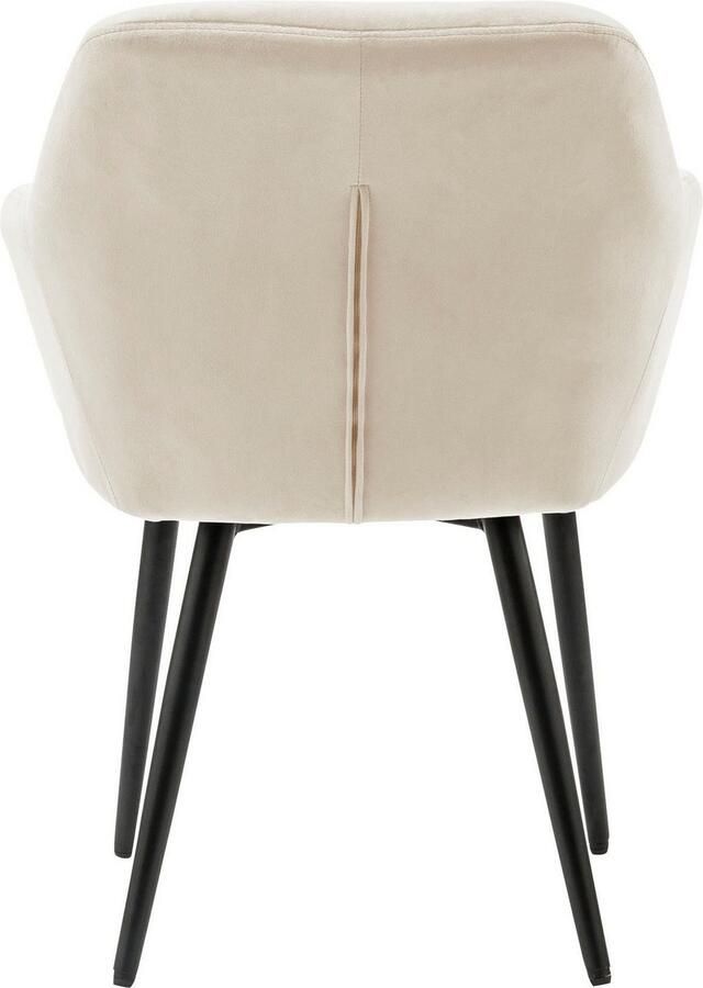 SalesFever Eetkamerstoel Coventry Komfortabler Polstertuhl im eleganten Stil met knoopstiksels - Foto 3