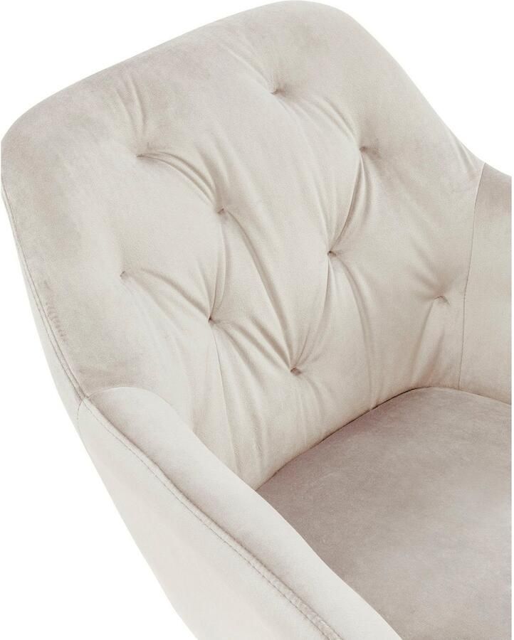 SalesFever Eetkamerstoel Coventry Komfortabler Polstertuhl im eleganten Stil met knoopstiksels