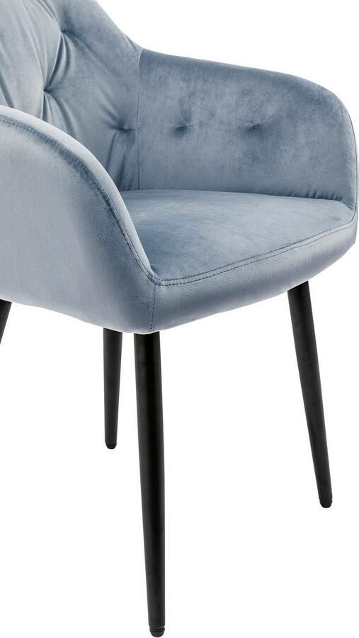 SalesFever Eetkamerstoel Coventry Komfortabler Polstertuhl im eleganten Stil met knoopstiksels - Foto 4