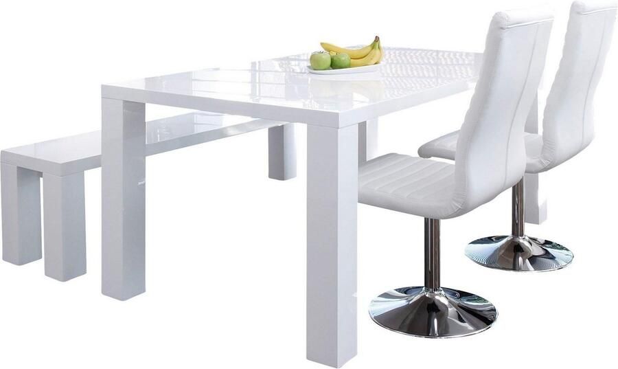SalesFever Eetkamerstoel Comfortabele fauteuil om te relaxen (set 4 stuks) - Foto 10