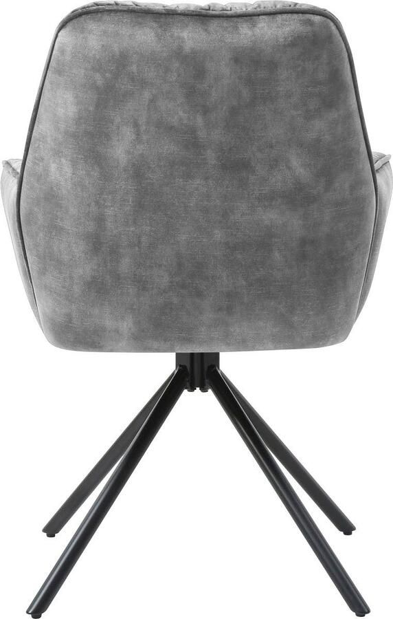 SalesFever Eetkamerstoel Ottawa Armlehnstuhl: Rückzugsort im Esszimmer Eetkamerstoel 360° draaifunctie draaistoel armleuningstoel (1 stuk) - Foto 6